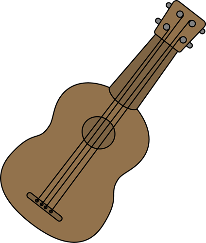 424x500 Ukulele Cliparts