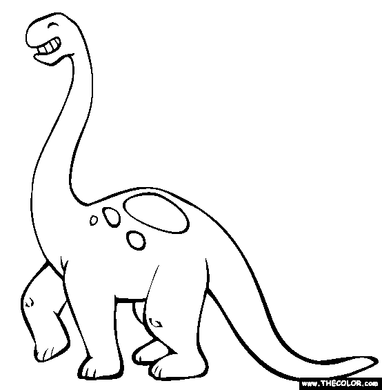 554x565 Dinosaur Online Coloring Pages Page 1