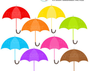 340x270 Umbrella Clipart Rainbow Umbrella