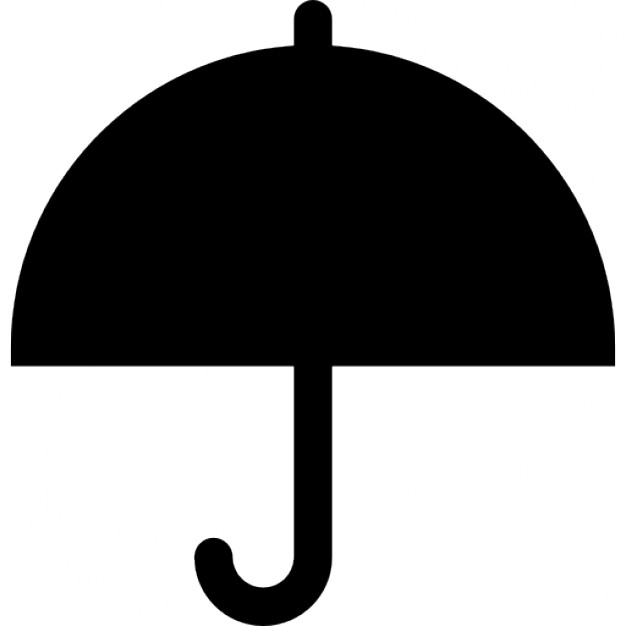626x626 Umbrella Outline, Ios 7 Interface Symbol Icons Free Download