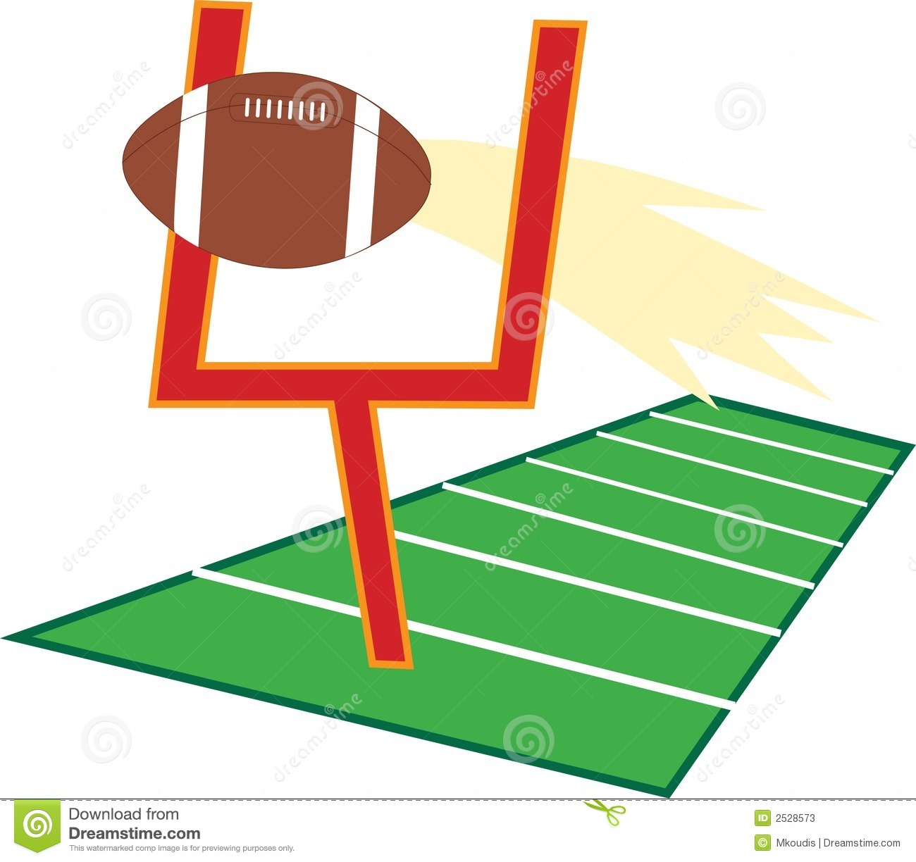 1300x1224 Field Goal Clipart