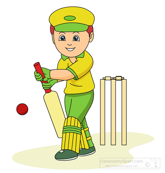 526x550 Top 68 Cricket Clip Art