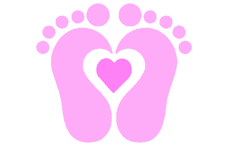 469x296 Baby Boy Feet Clipart