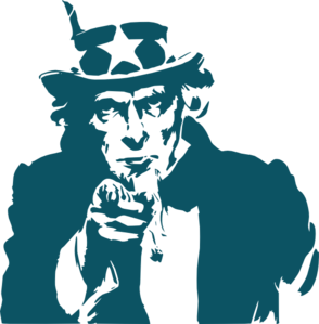 294x299 Uncle Sam Clip Art