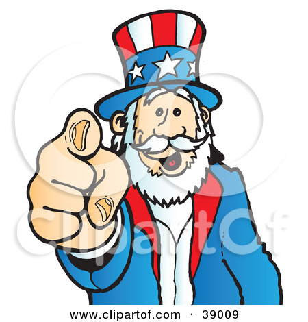 450x470 Uncle Sam Pointing Clipart