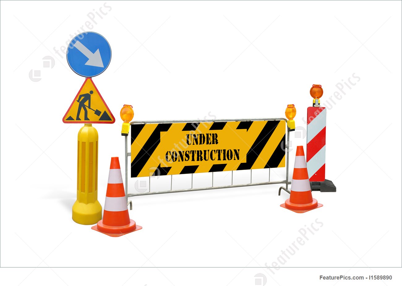 1300x926 Under Construction Stock Image I1589890