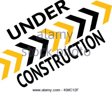 384x320 Under Construction Web Page Worker Hammer Vector Illustration Eps