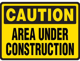 275x208 Construction Signs Clipart