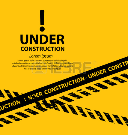 427x450 Under Construction Background Vector Illustration Royalty Free