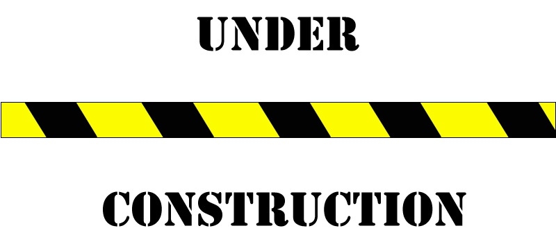 800x349 Under Construction Sign Clipart