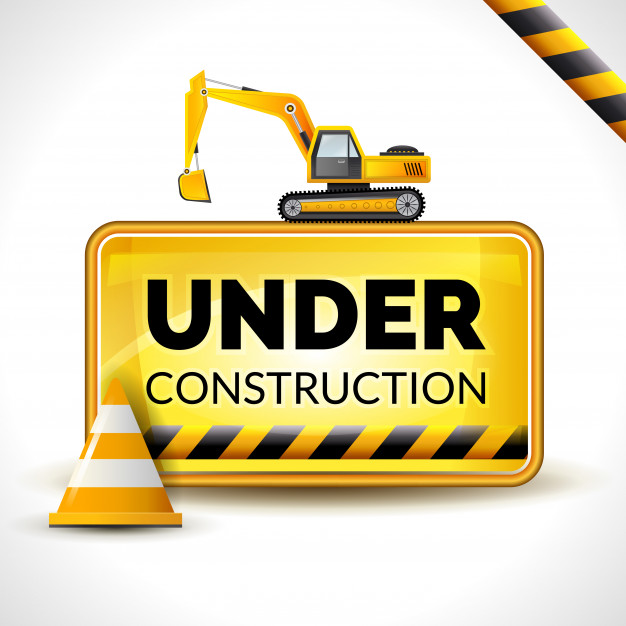 626x626 Under Construction Poster Vector Free Download