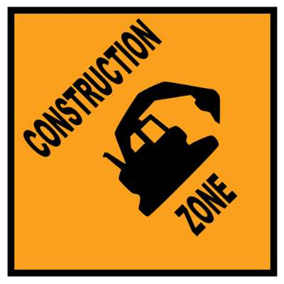 400x400 Construction Signs Clip Art