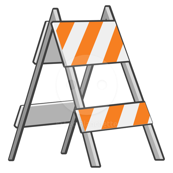 590x590 Free Road Construction Clipart
