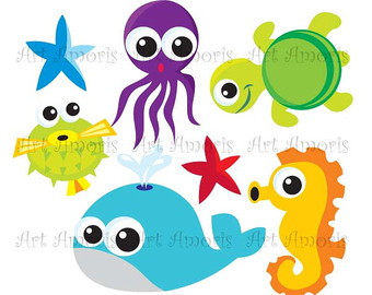 340x270 Under The Sea Diver Fish Under Water Sea Animal Clipart