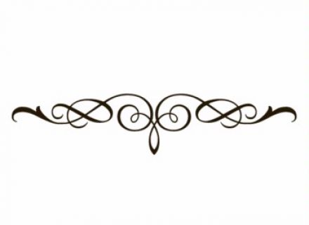 440x320 Teal Clipart Underline