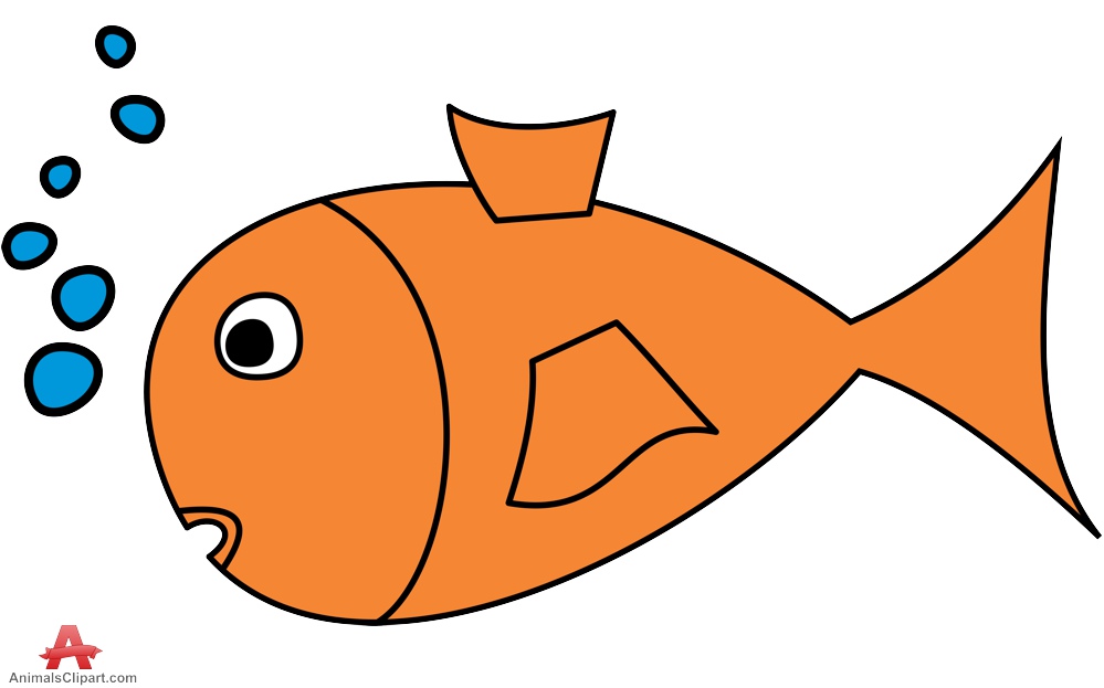 999x623 Orange Fish Swiming Under Water Clipart Free Clipart Design Download