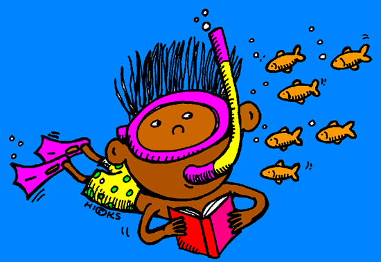 550x378 Underwater Clipart