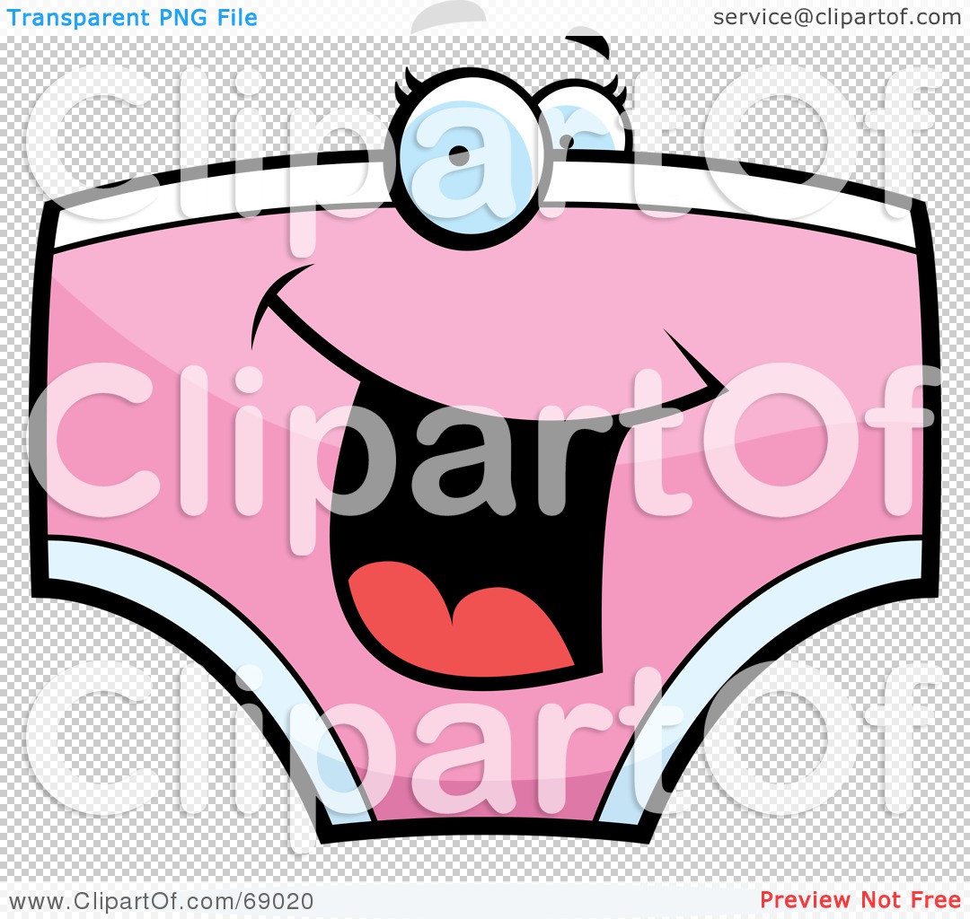1080x1024 Royalty Free (Rf) Clipart Illustration Of An Excited Pink
