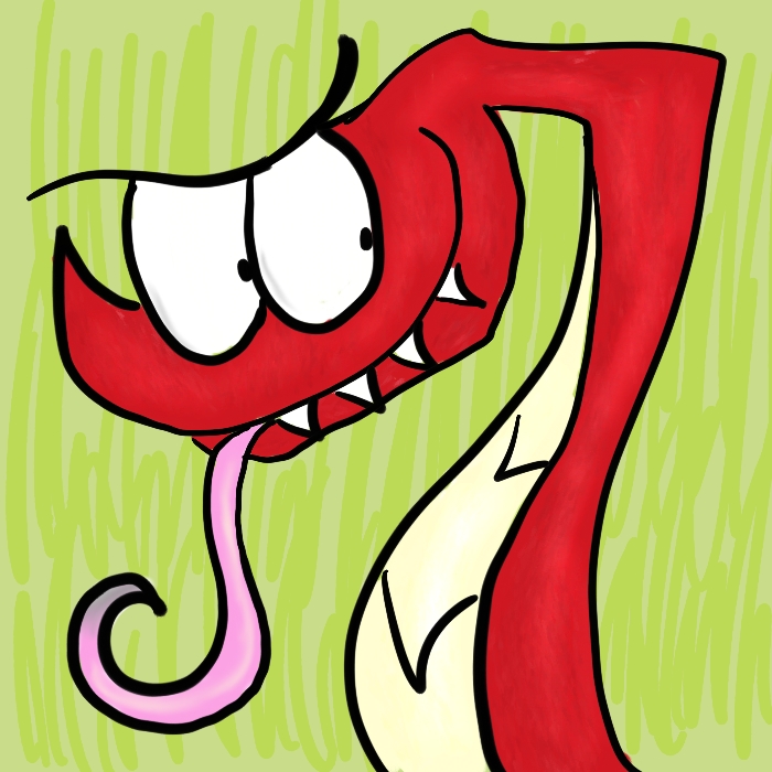 700x700 Snake Pickle Clipart