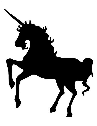 385x500 Unicorn Black And White Graffiti Tattoo Clipart