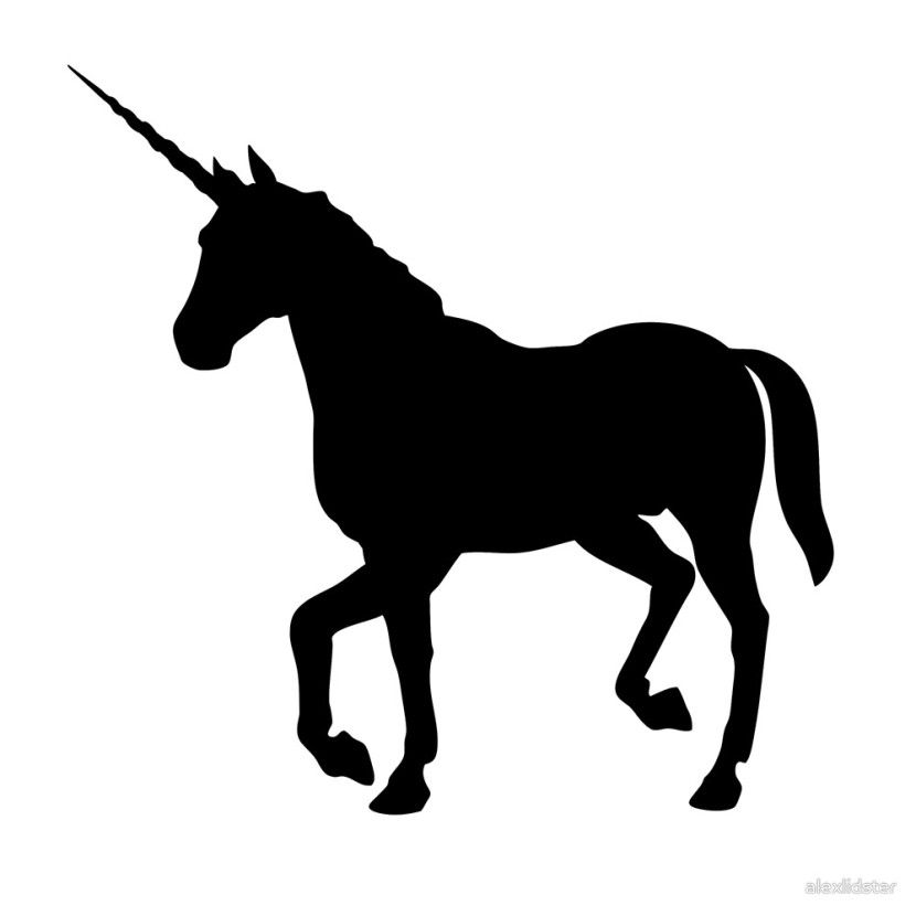 830x830 Unicorn Black And White Unicorn Silhouette Clipart 2