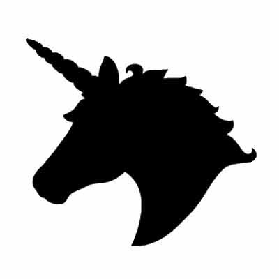 400x400 Unicorn Outline Unicorn Clipart Head