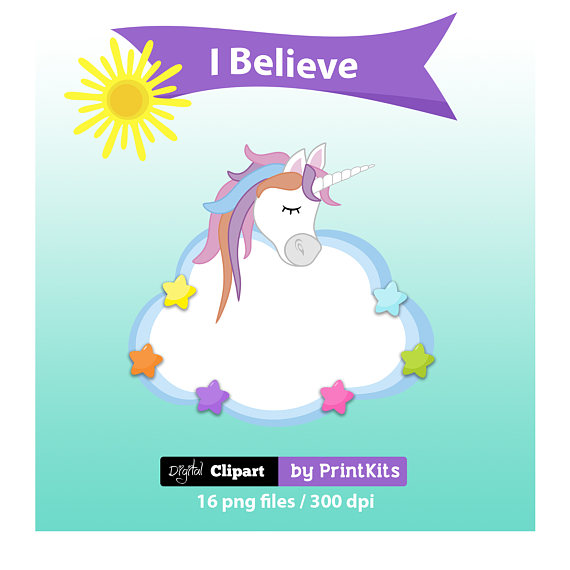 570x570 Cute Unicorn Clipart Rainbow Unicorn Clip Art Unicorns Party