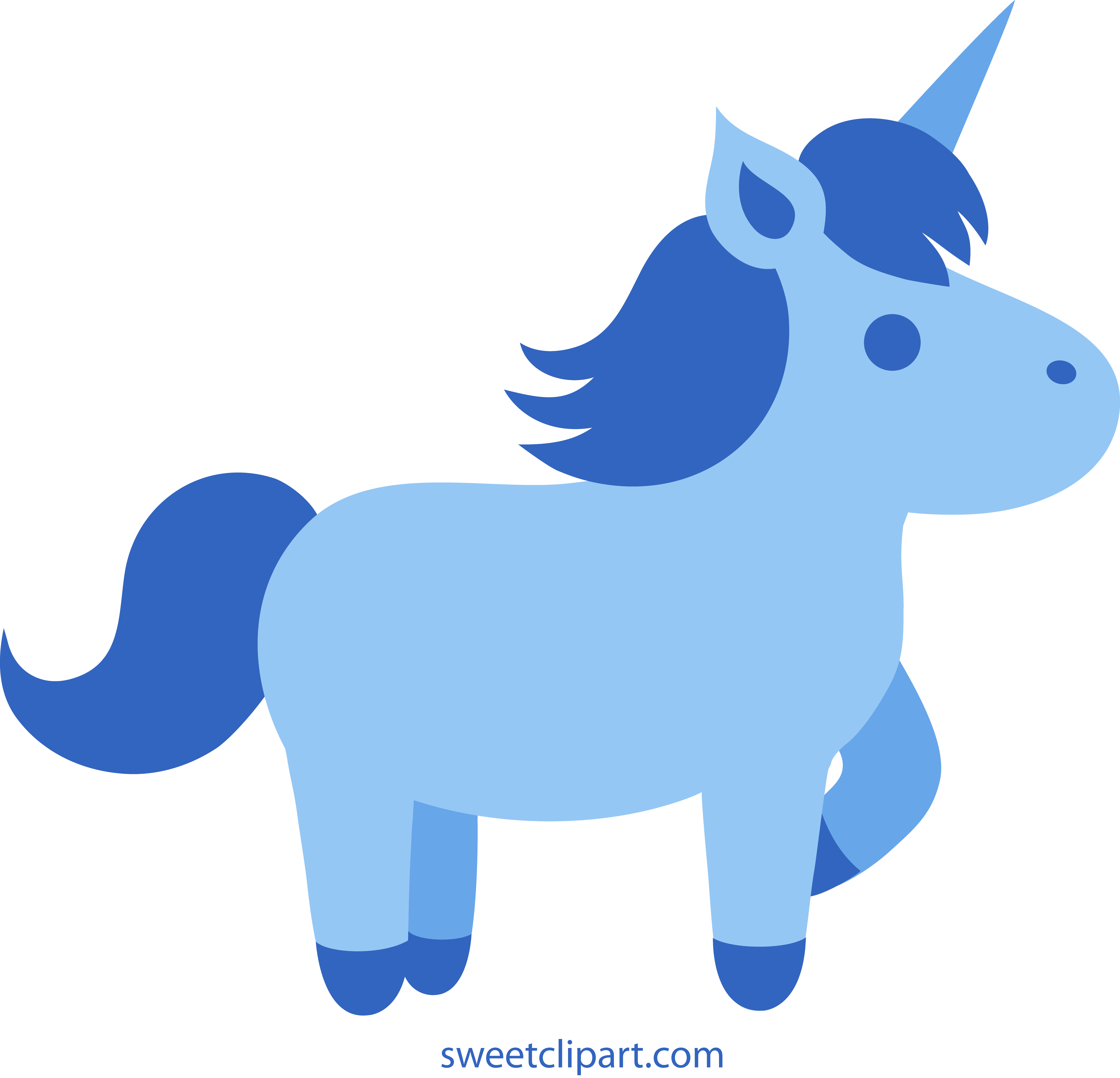 5223x5028 Cute Unicorn Clipart