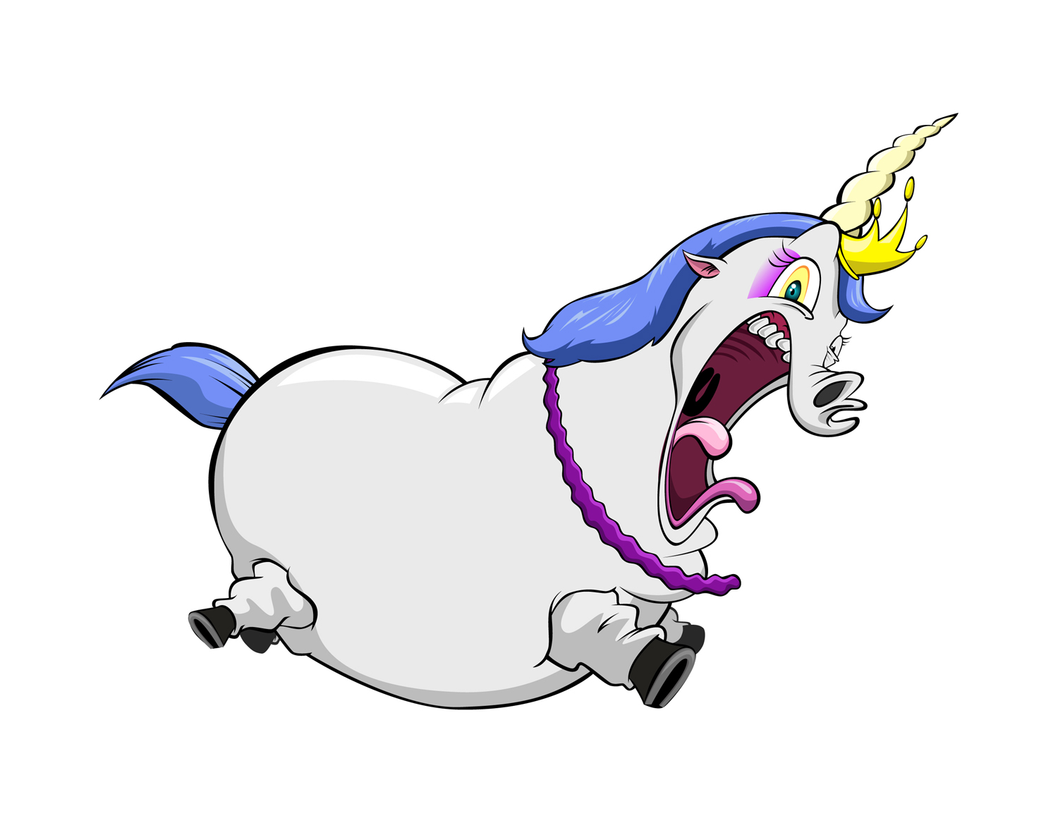 1500x1167 Creepy Clipart Unicorn