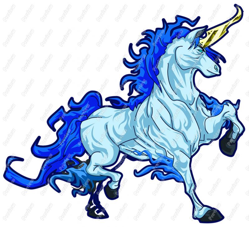 800x731 Unicorn Character Clip Art