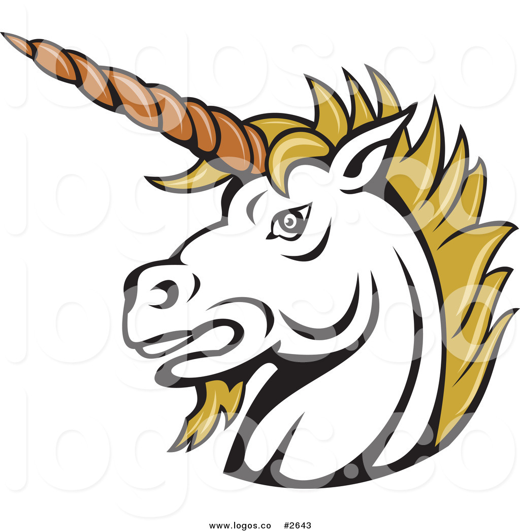 1024x1044 Royalty Free Vector White Unicorn Logo By Patrimonio