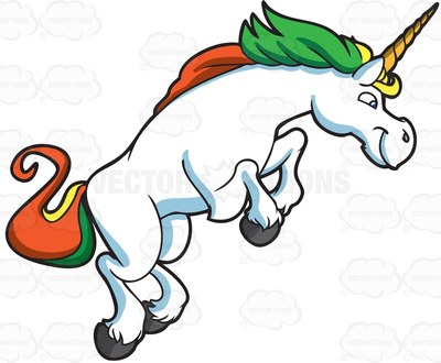400x330 Unicorn Clipart