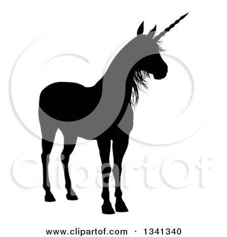 450x470 Clipart Black And White Sketched Fantasy Winged Unicorn Horse