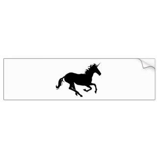 324x324 Black And White Unicorn Stickers Zazzle