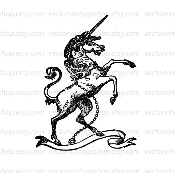 570x562 Unicorn Clipart Medieval