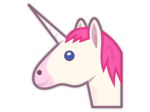 500x375 Cartoon Unicorn Transparent Png
