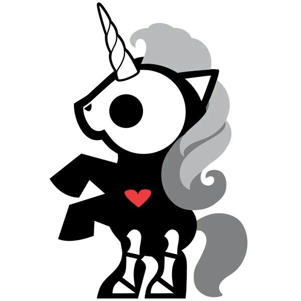 600x600 Halloween Unicorn Clipart
