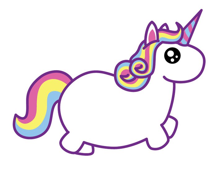 720x556 Unicorn Clipart Cute Tumblr