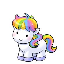 220x220 Unicorn Clipart Small