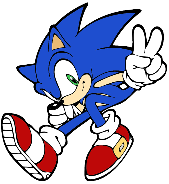 582x632 Sonic The Hedgehog Clip Art Images Cartoon 6