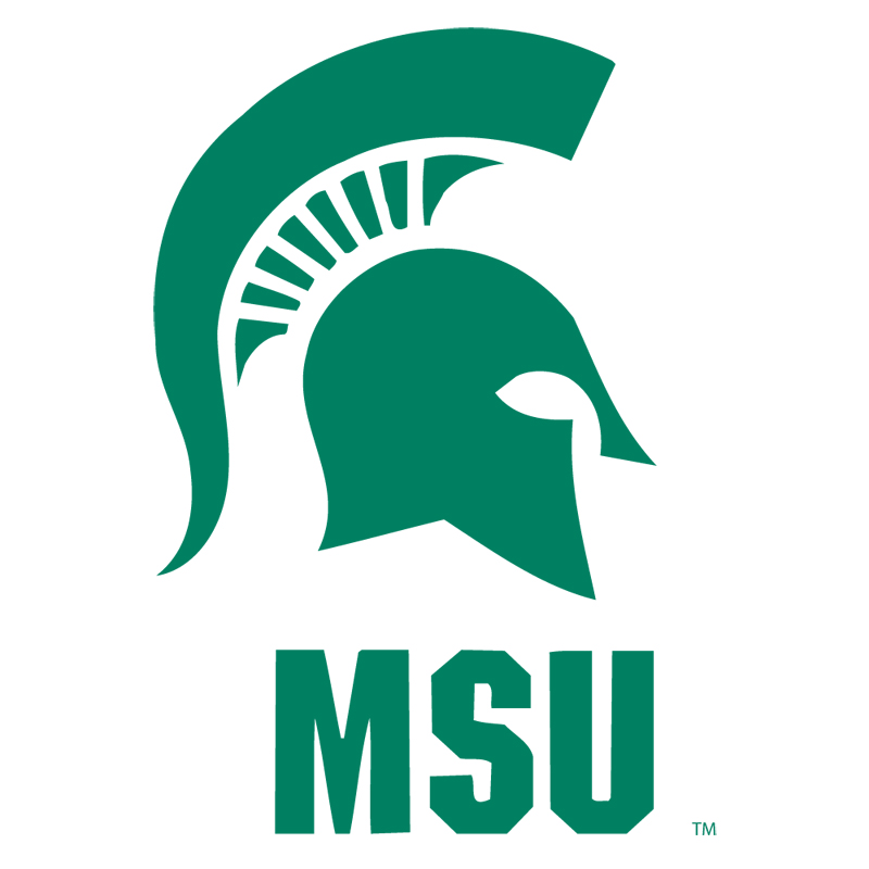 800x800 Michigan State Logo Clip Art
