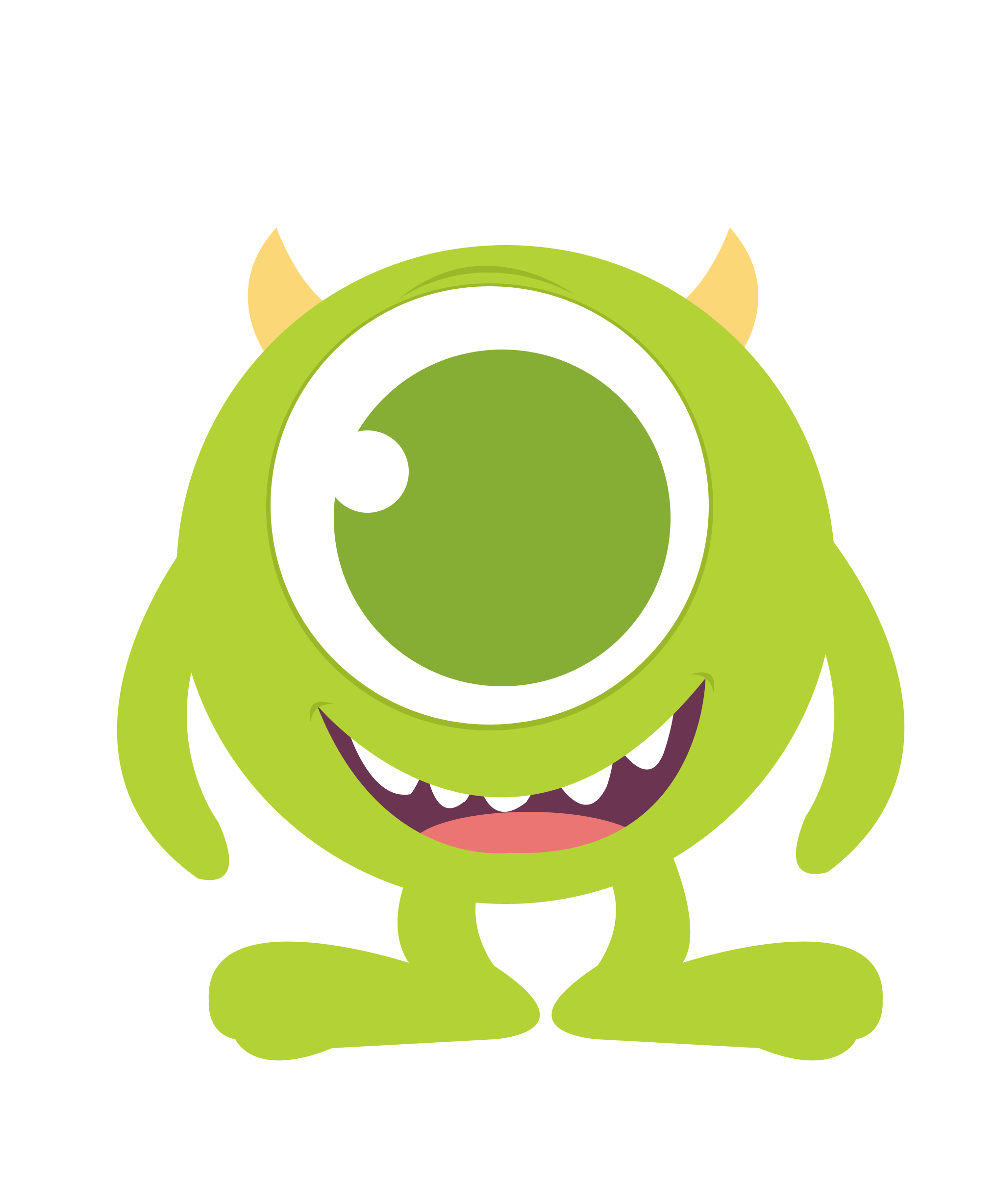 2032x2456 Baby Mike Monster Inc Clipart