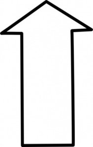 189x297 Arrow Clipart Outline