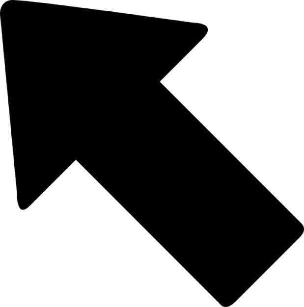 619x626 Left Up Arrow Icons Free Download