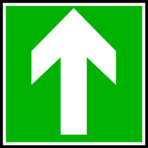 300x300 White Arrow