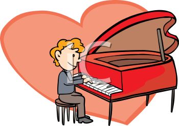 350x247 Playing Piano Clip Art Cliparts