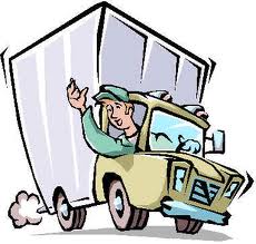 230x219 Delivery Truck Cartoon
