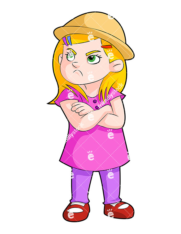 Upset Girl Clipart Free Download On Clipartmag