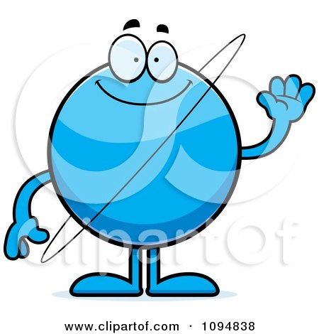 450x470 Clipart Smiling Planet Uranus