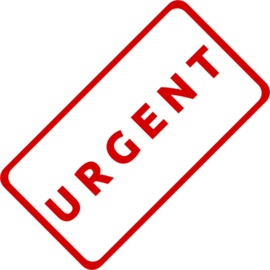 300x300 Urgent Stamp Clip Art